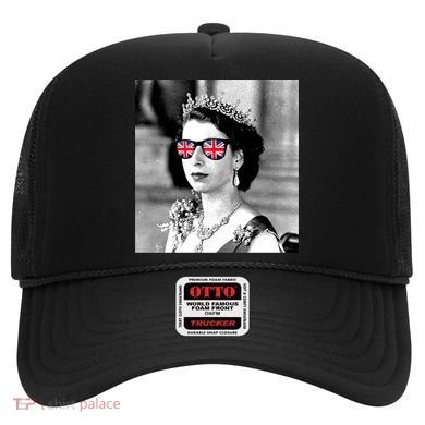 RIP Queen Elizabeth British Flag Sunglasses Hat
