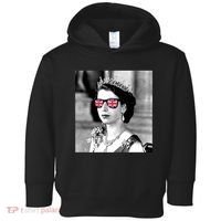 RIP Queen Elizabeth British Flag Sunglasses Toddler Hoodie thumb 0
