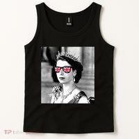 RIP Queen Elizabeth British Flag Sunglasses Tank Top thumb 2