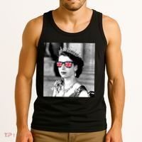 RIP Queen Elizabeth British Flag Sunglasses Tank Top thumb 3