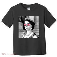 RIP Queen Elizabeth British Flag Sunglasses Toddler T-Shirt thumb 0