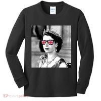RIP Queen Elizabeth British Flag Sunglasses Kids Long Sleeve Shirt thumb 0