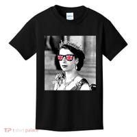 RIP Queen Elizabeth British Flag Sunglasses Kids T-Shirt thumb 0