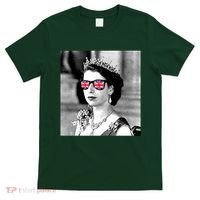 RIP Queen Elizabeth British Flag Sunglasses T-Shirt thumb 0