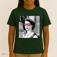 RIP Queen Elizabeth British Flag Sunglasses T-Shirt thumb 4