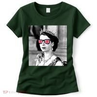 RIP Queen Elizabeth British Flag Sunglasses Women's T-Shirt thumb 0