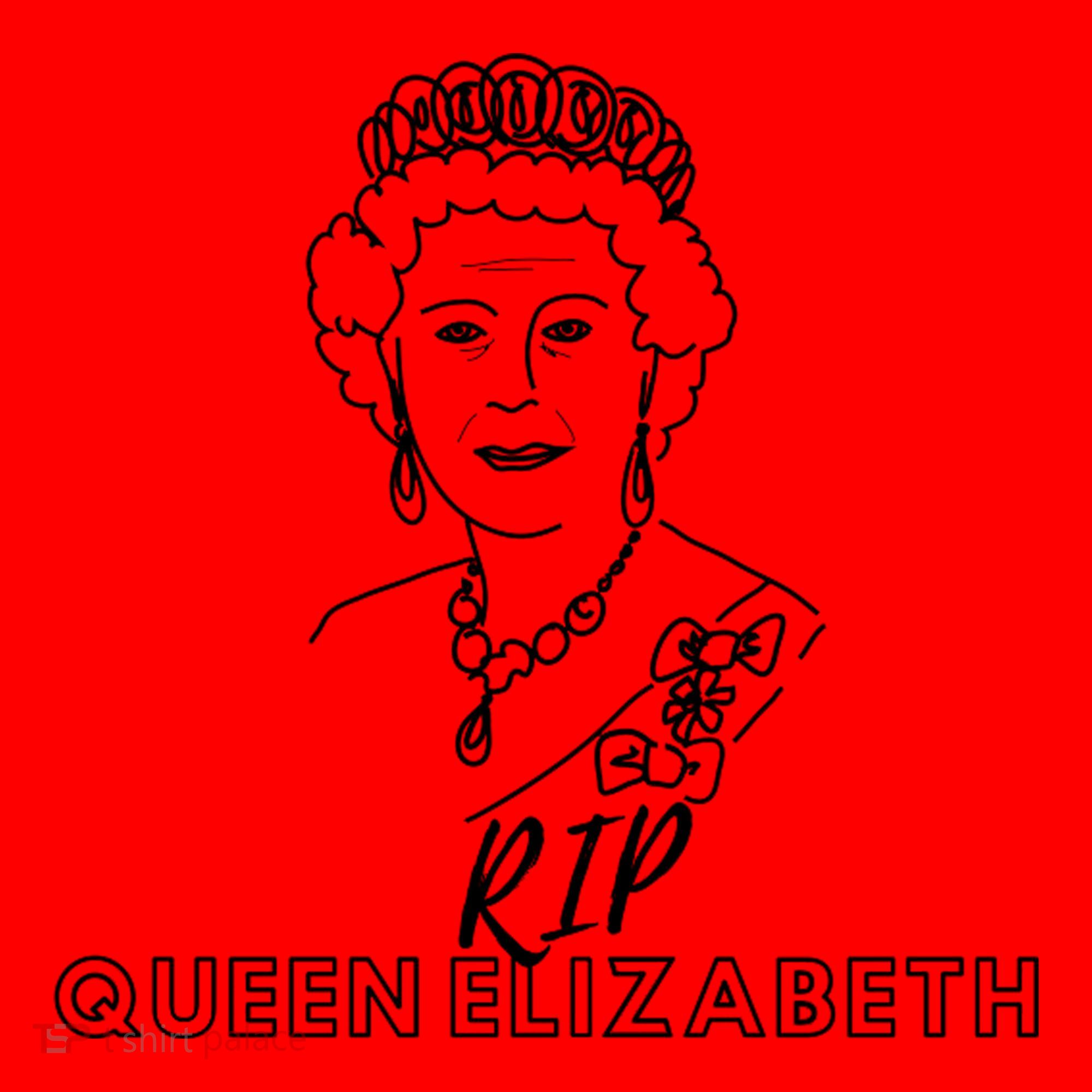 RIP Queen Elizabeth Santa Hat