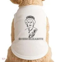 RIP Queen Elizabeth Doggie Tank thumb 0