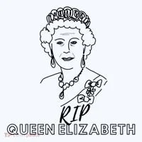 RIP Queen Elizabeth Bucket Hat thumb 4