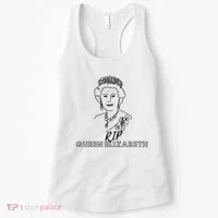 RIP Queen Elizabeth Women's Tank Top thumb 0