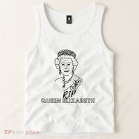 RIP Queen Elizabeth Tank Top thumb 2