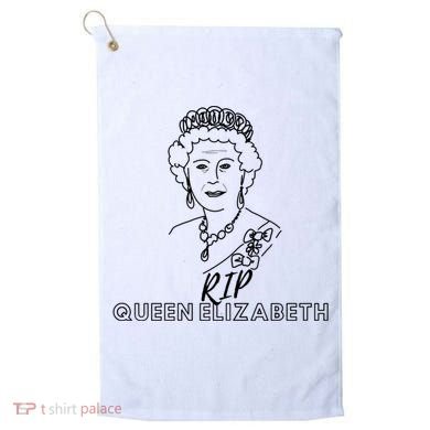 RIP Queen Elizabeth Golf Towel