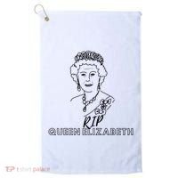 RIP Queen Elizabeth Golf Towel thumb 0