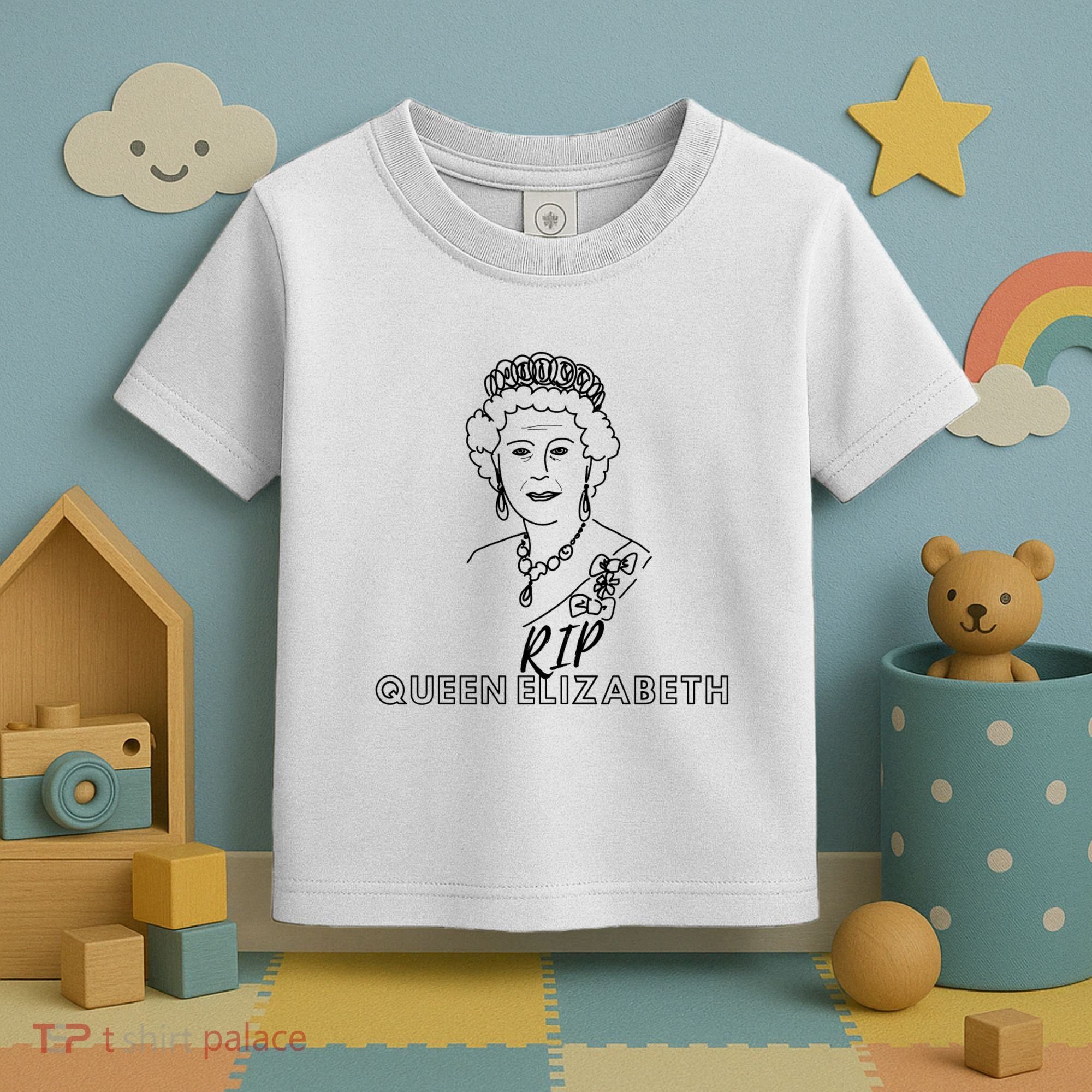 RIP Queen Elizabeth Toddler T-Shirt