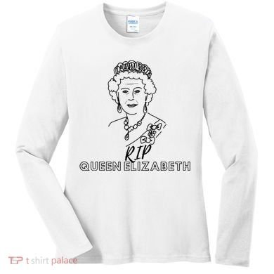 RIP Queen Elizabeth Women's Long Sleeve Shirt
