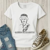 RIP Queen Elizabeth Women's T-Shirt thumb 3