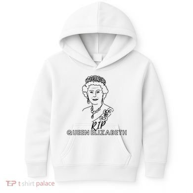 RIP Queen Elizabeth Kids Hoodie