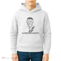 RIP Queen Elizabeth Kids Hoodie thumb 4
