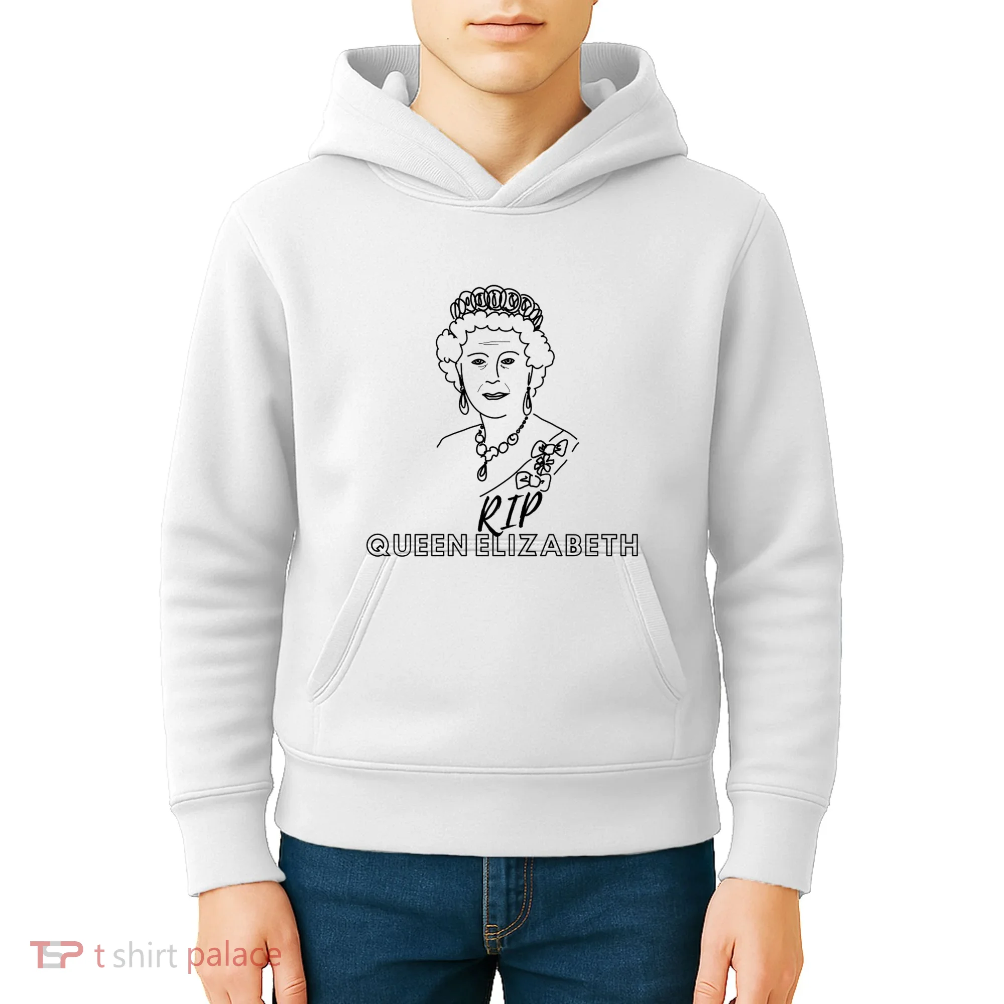 RIP Queen Elizabeth Kids Hoodie
