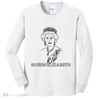 RIP Queen Elizabeth Kids Long Sleeve Shirt thumb 0
