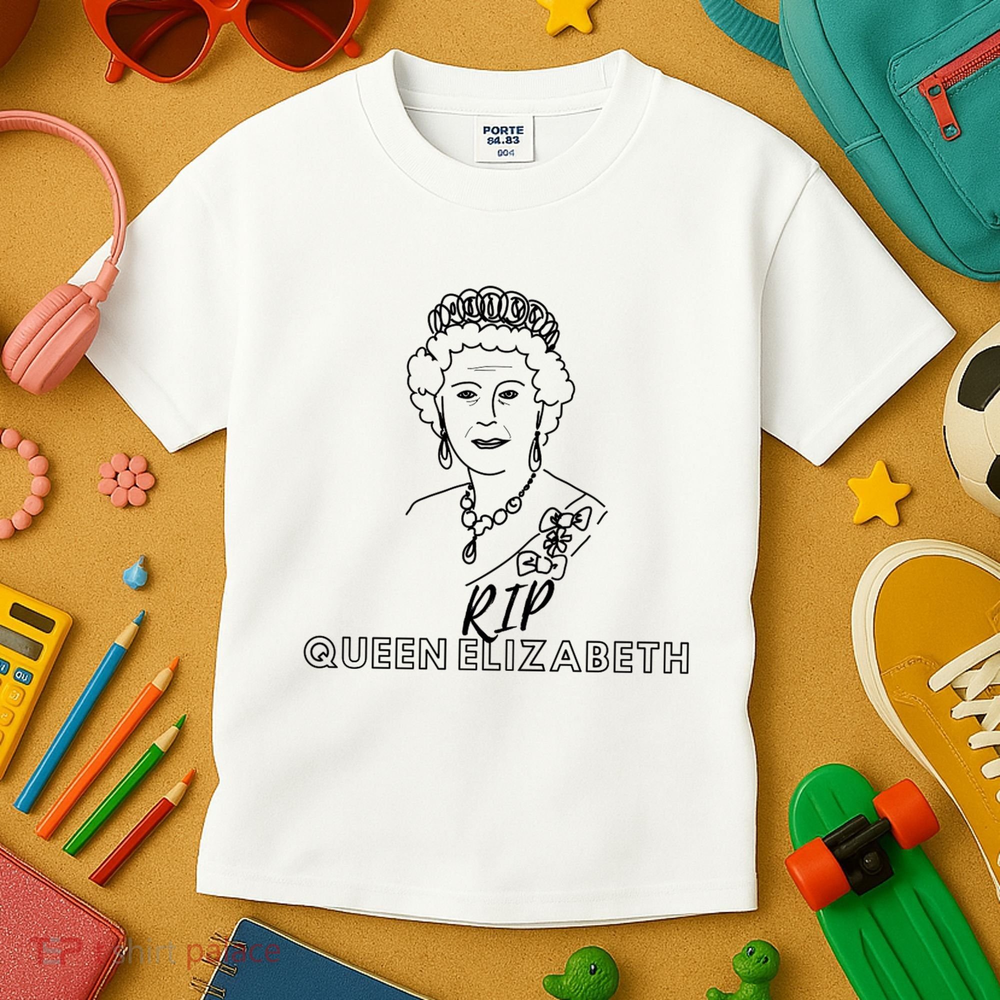 RIP Queen Elizabeth Kids T-Shirt