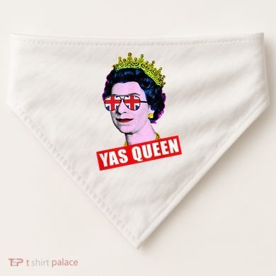 RIP Queen Elizabeth II 1926 2022 USA-Made Doggie Bandana