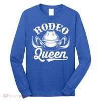 Rodeo Queen Funny Cow Cow Rodeo Horse Lover Gift Long Sleeve Shirt thumb 0