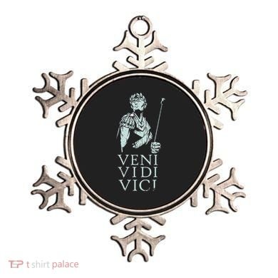 Roman Quotes Julius Caesar Figure Veni Vidi Vici Ornament