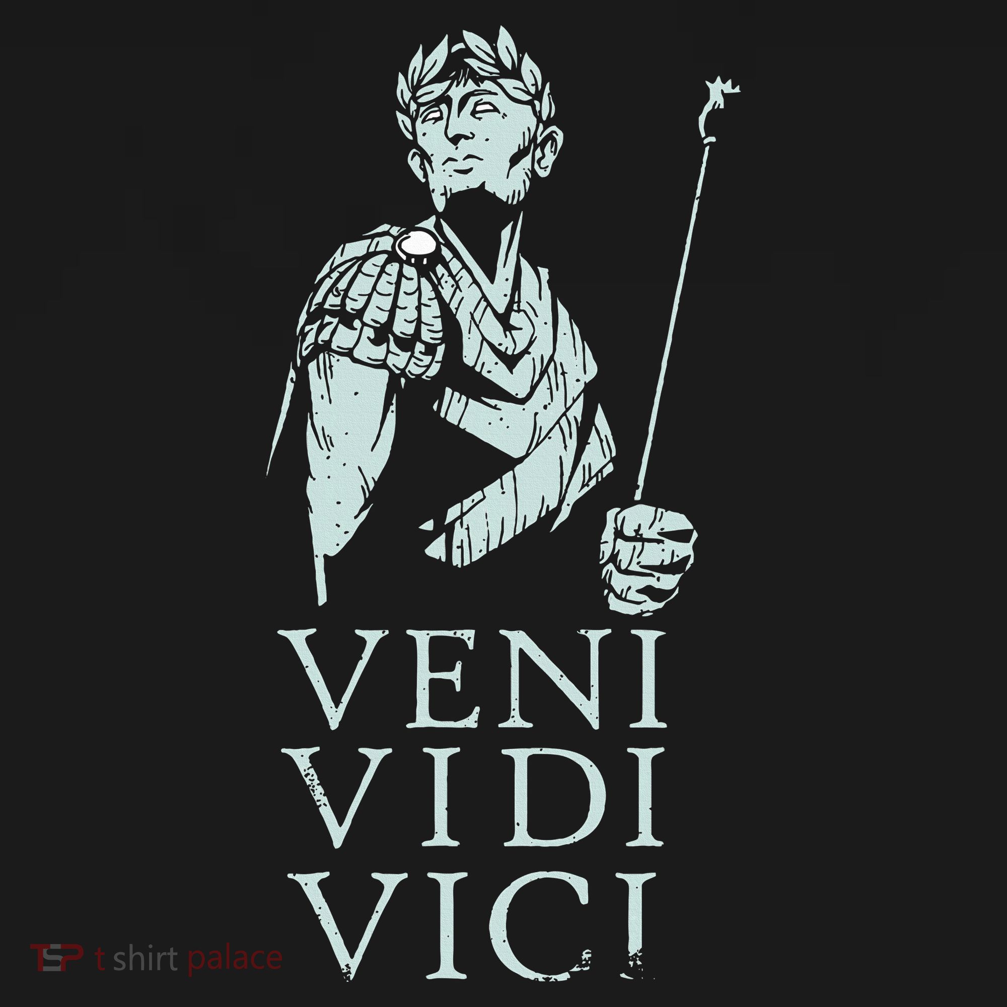 Roman Quotes Julius Caesar Figure Veni Vidi Vici Women's Tank Top