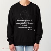 Rumi QuotesPoemsArt Women's Sweatshirt thumb 0