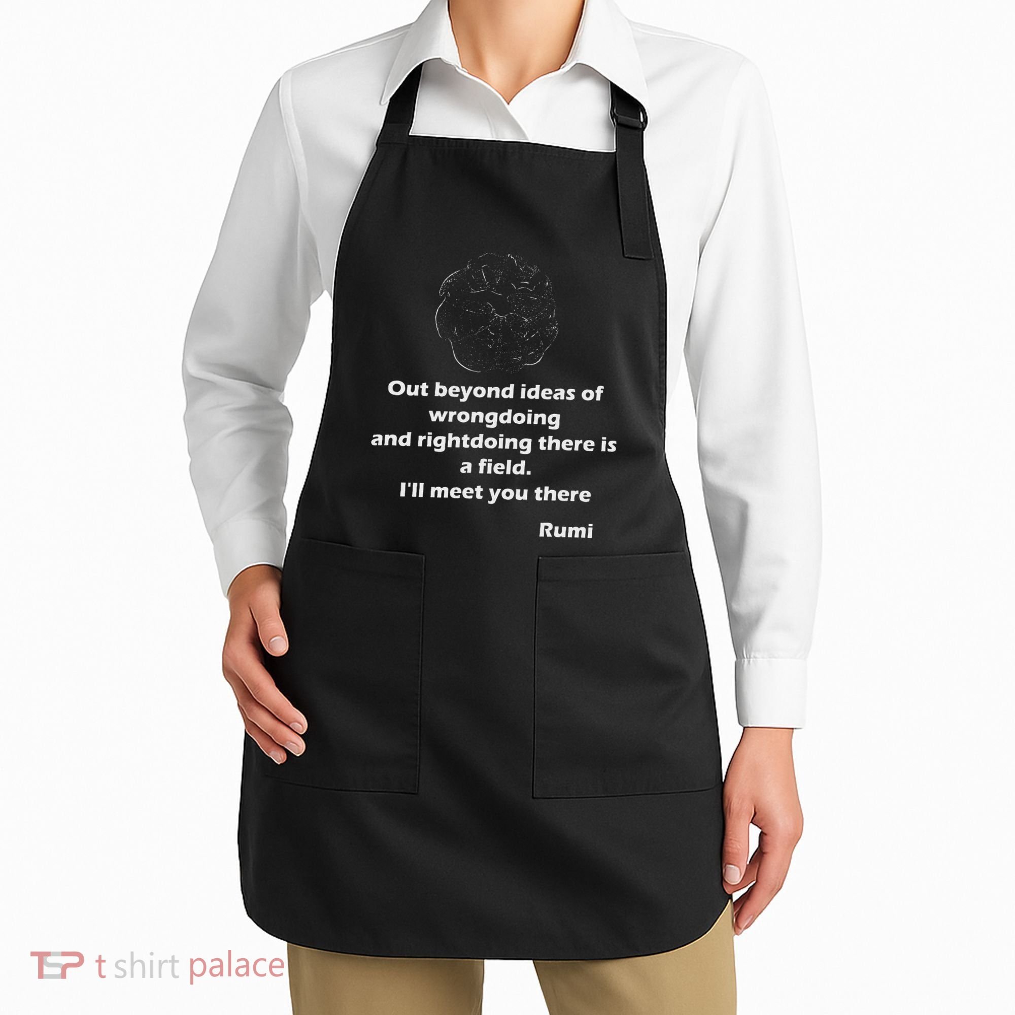 Rumi QuotesPoemsArt Apron