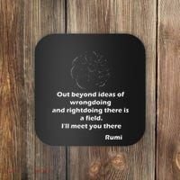 Rumi QuotesPoemsArt Coaster thumb 0