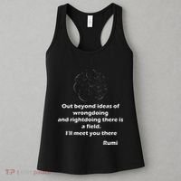 Rumi QuotesPoemsArt Women's Tank Top thumb 3