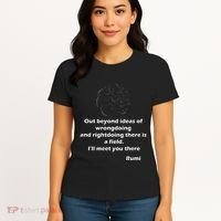 Rumi QuotesPoemsArt Women's T-Shirt thumb 4