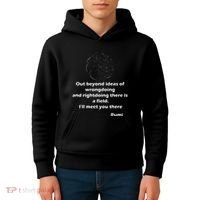 Rumi QuotesPoemsArt Kids Hoodie thumb 4
