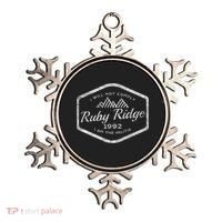 Ruby Ridge 1992. I Will Not Comply. Premium Ornament thumb 0