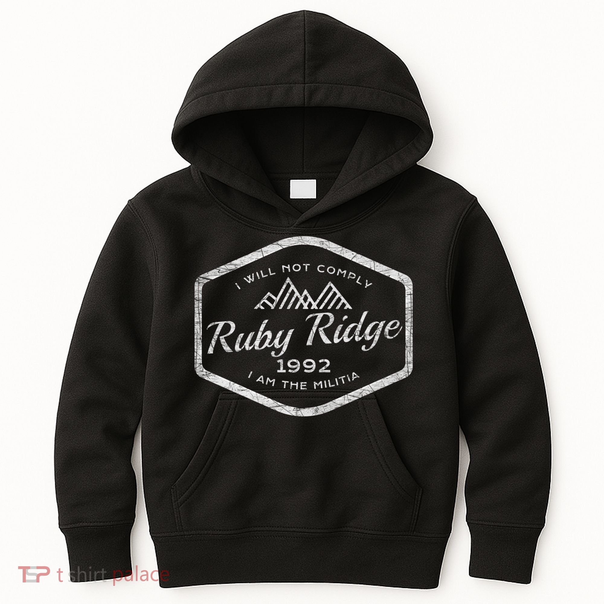 Ruby Ridge 1992. I Will Not Comply. Premium Kids Hoodie