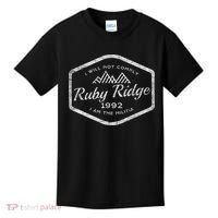 Ruby Ridge 1992. I Will Not Comply. Premium Kids T-Shirt thumb 0