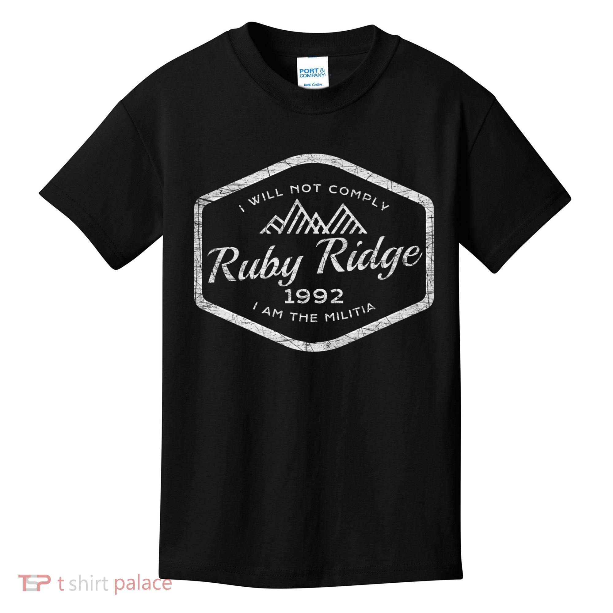 Ruby Ridge 1992. I Will Not Comply. Premium Kids T-Shirt