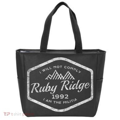 Ruby Ridge 1992. I Will Not Comply. Premium Bag
