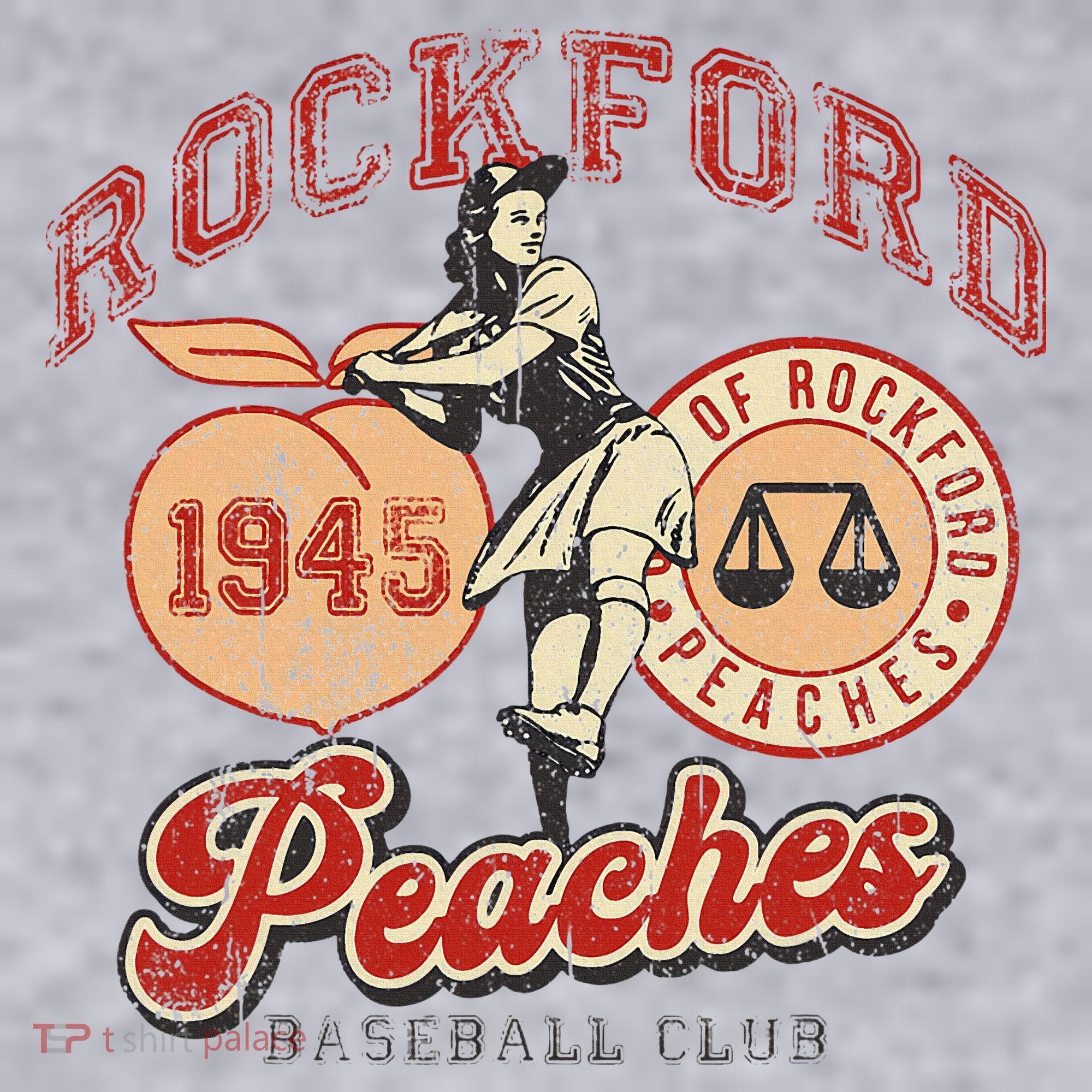 Rockford Retro 1945 Peaches Women's Sweatshirt