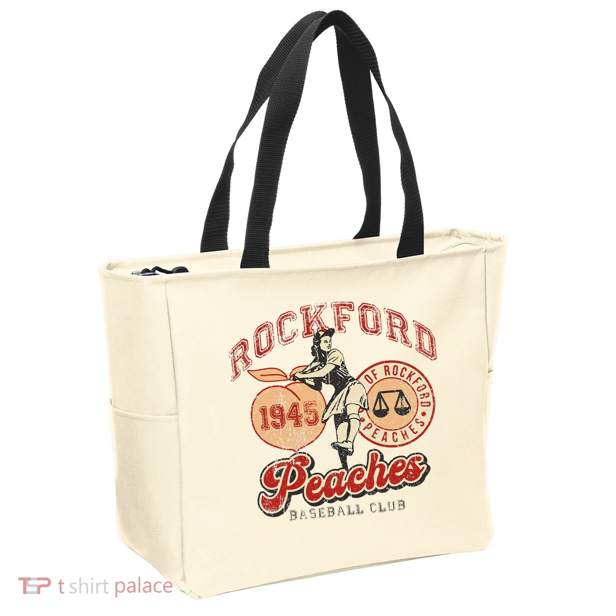 Rockford Retro 1945 Peaches Tote Bag