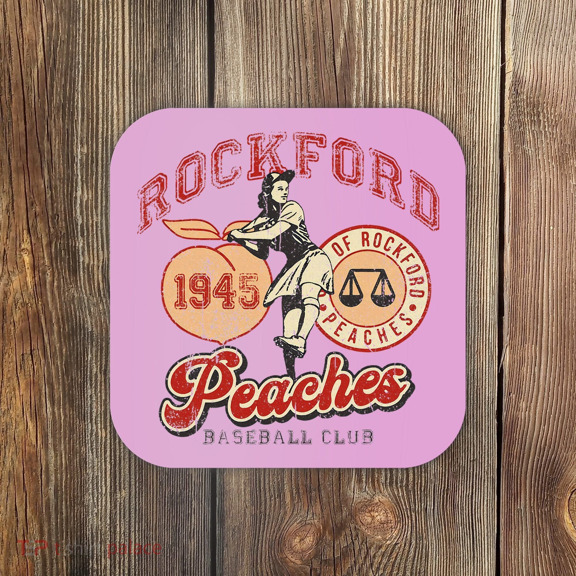 Rockford Retro 1945 Peaches Coaster