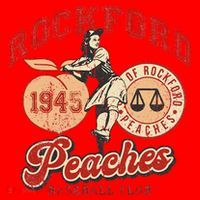 Rockford Retro 1945 Peaches Santa Hat thumb 1