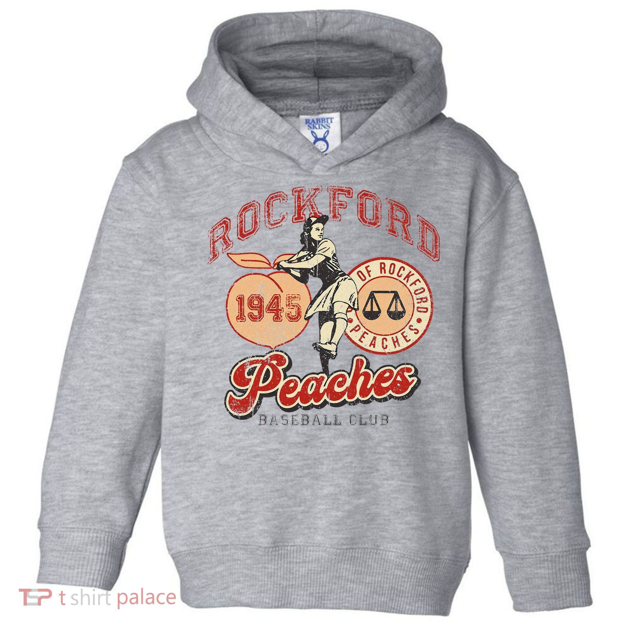 Rockford Retro 1945 Peaches Toddler Hoodie