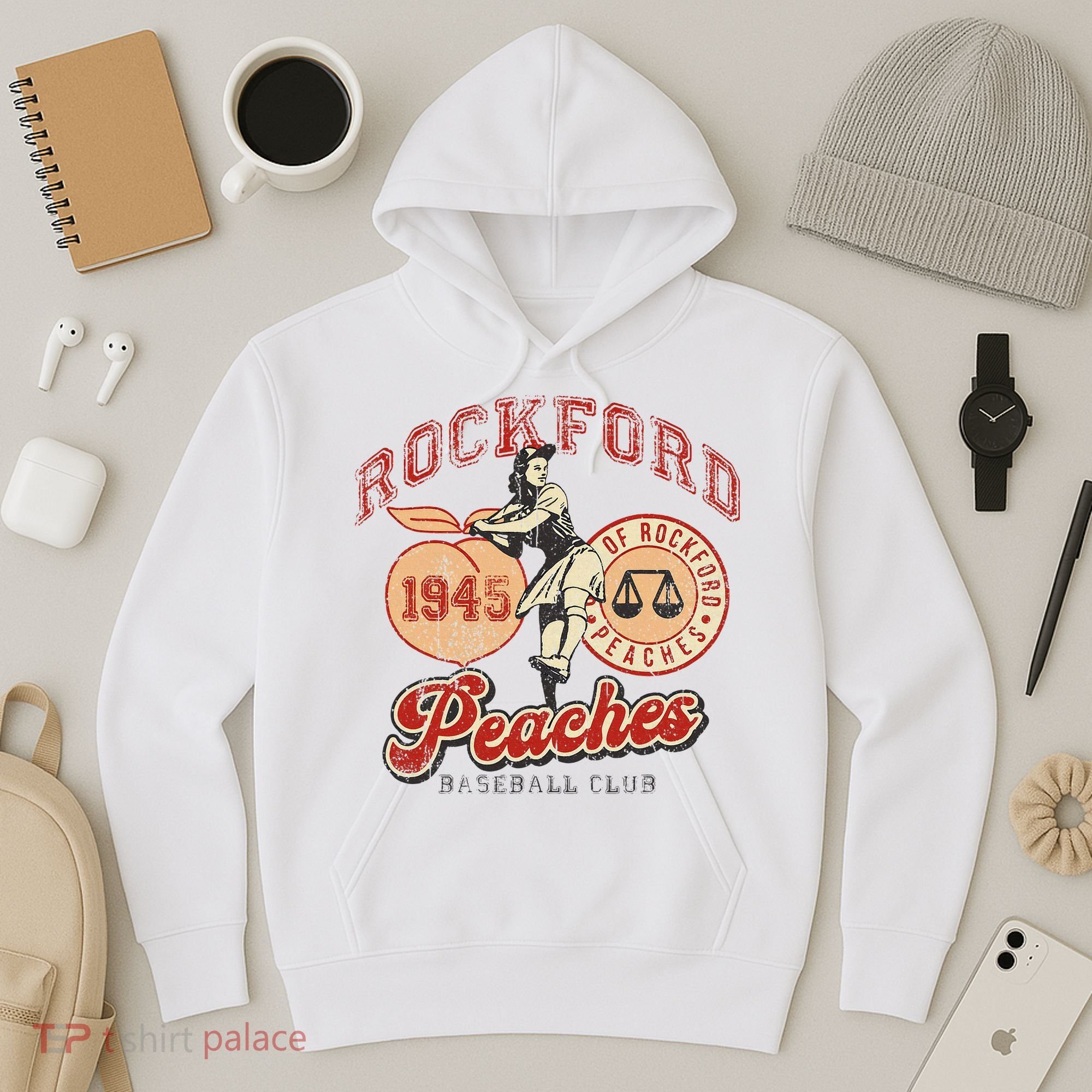 Rockford Retro 1945 Peaches Hoodie