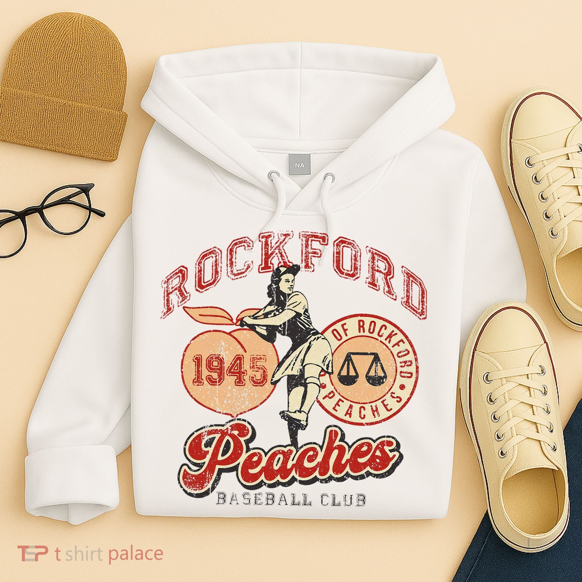 Rockford Retro 1945 Peaches Hoodie