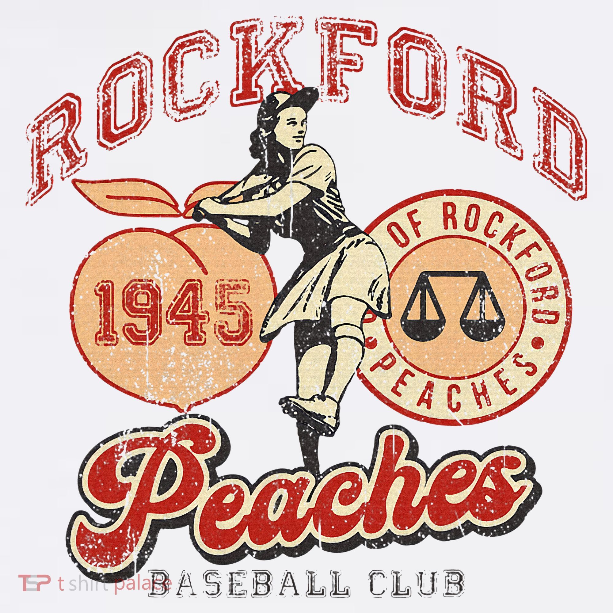 Rockford Retro 1945 Peaches Apron