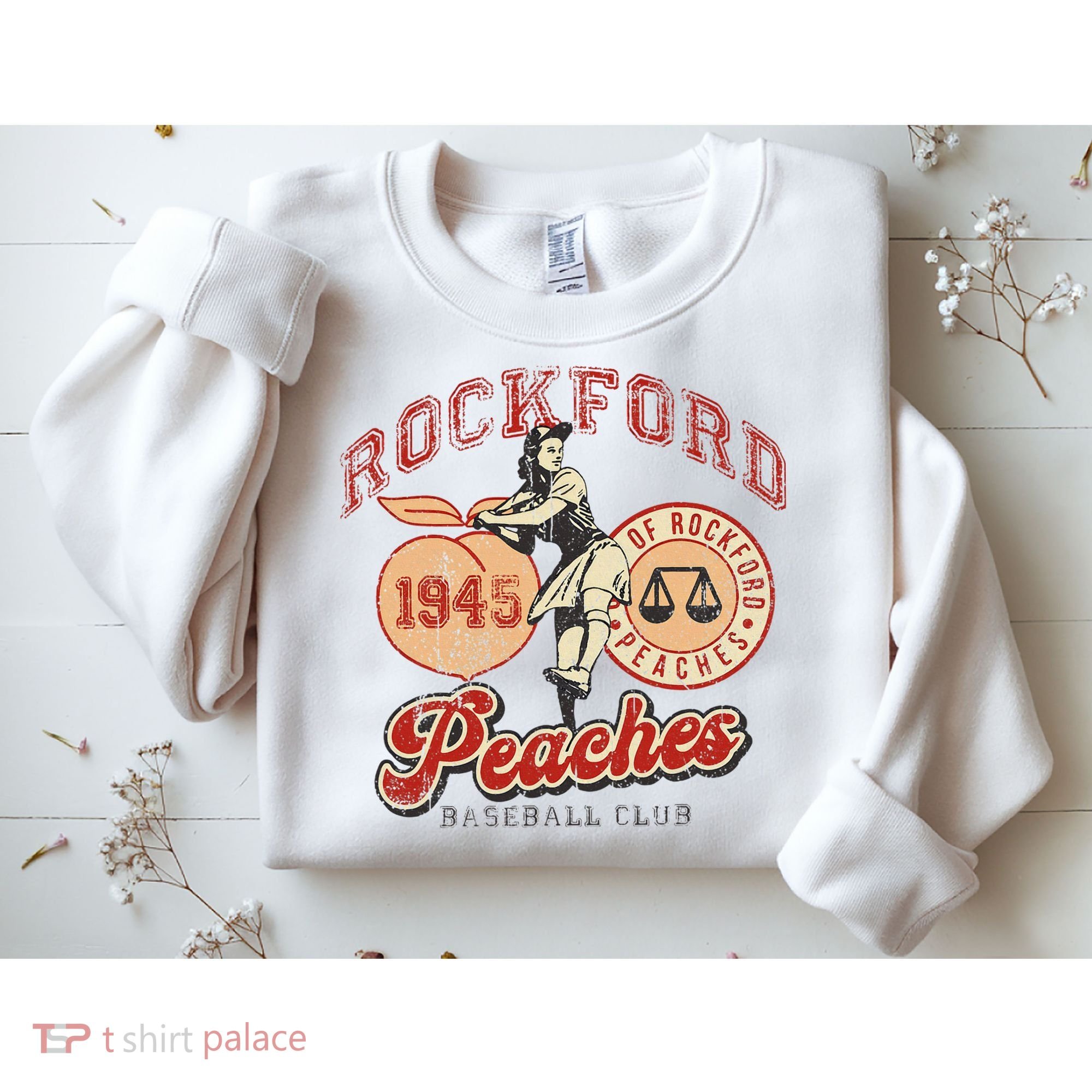 Rockford Retro 1945 Peaches Sweatshirt
