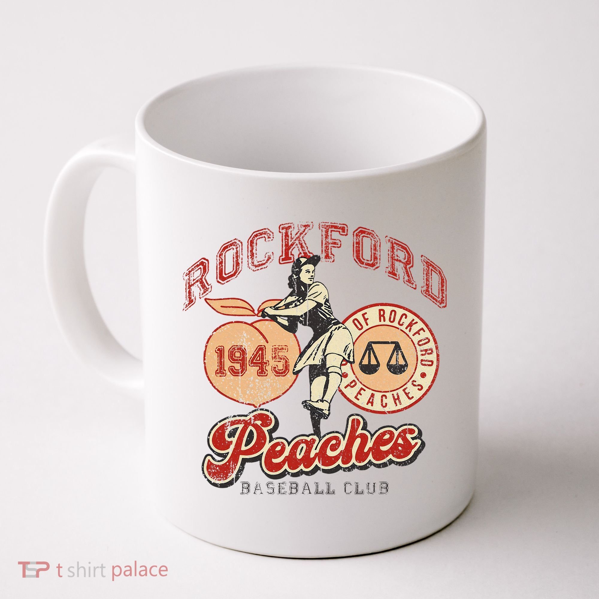 Rockford Retro 1945 Peaches Coffee Mug